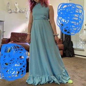 60s vintage Cinderella formal dress